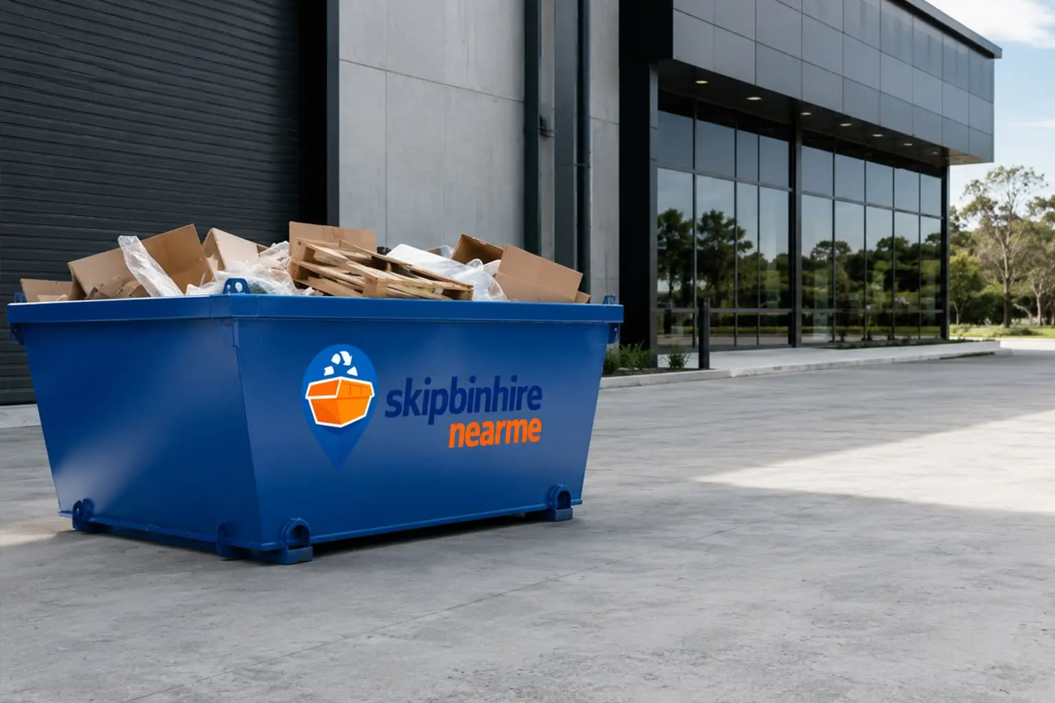 Commercial skip bin hire for office, retail and property clean-outs